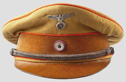 NSDAP Gauleitung Visor Cap M34 Obverse