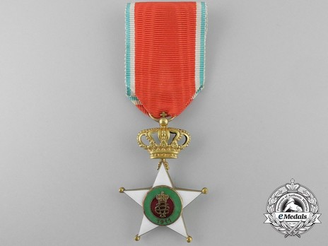 Order of the Colonial Star of Italy, Grand Officer's Cross Obverse