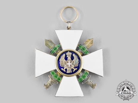 Order of the Roman Eagle, Grand Cross, in Silver (with wreath)