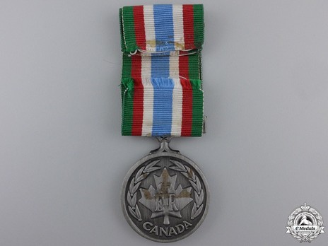 Canadian Peacekeeping Service Medal Reverse