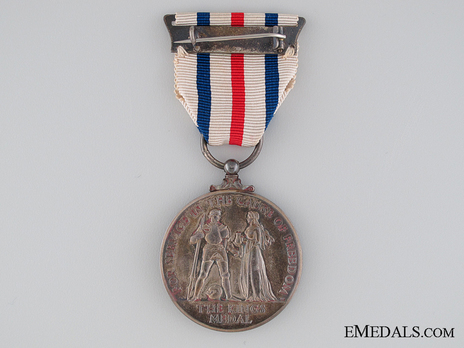 Silver Medal (for men) Reverse 