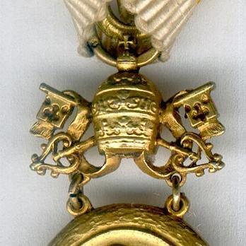 Miniature Bene Merenti (Type VII) Gold Medal Obverse Detail