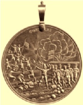 Java Medal, in Gold Obverse