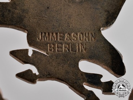 Radio Operator & Air Gunner Badge, by Jmme (in nickel silver) Detail