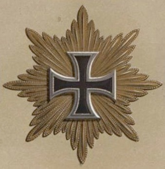 Iron Cross 1813, Special Cross with Golden Rays Obverse