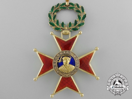 Order of St. Gregory the Great Grand Officer (Civil Division) (with gold) Obverse