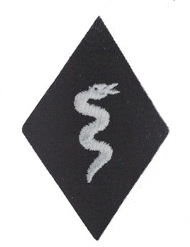 Allgemeine SS Veterinary Personnel Trade Insignia (Officer version) Obverse