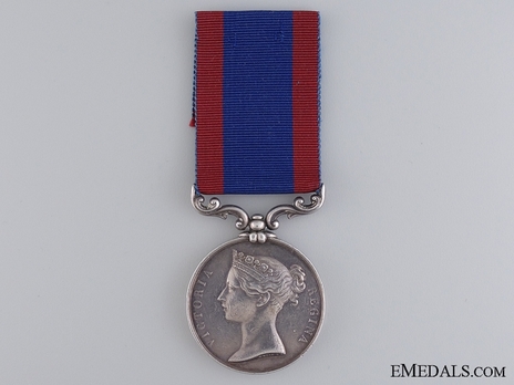 Silver Medal (for the Battle of Sobraon) Obverse