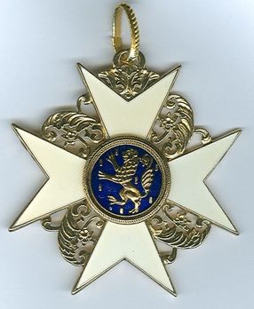 Order of the Golden Lion of the House of Nassau, IV Class Knight (1873-189