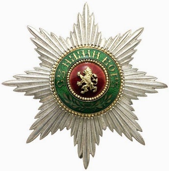 I Class Breast Star (with swords) Obverse