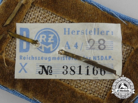NSDAP Ober-Abschnittsleiter Type IV Ort Level Collar Tabs Reverse