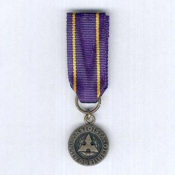 Miniature Engineer Officers Association Medal of Merit Obverse