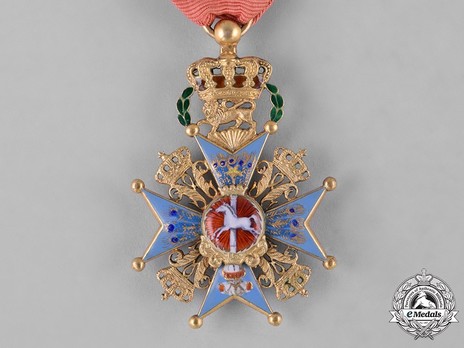 Dukely Order of Henry the Lion, I Class Knight's Cross (in silver gilt) Obverse