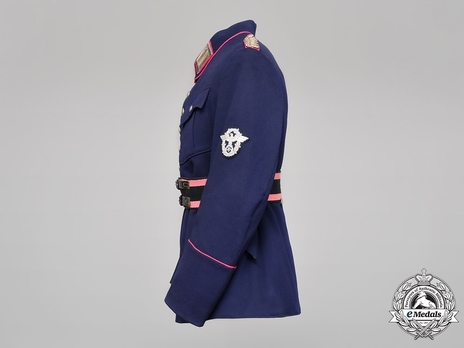German Fire Protection Police Officer's Service Tunic Left