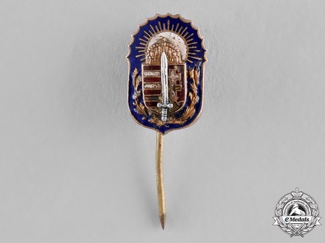 Miniature Order of Vitezi, Badge (with silver sword) Obverse