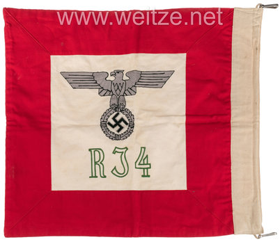 SA Standarte Command Flag (Reserve-Jäger-Standarte 4 version) Reverse