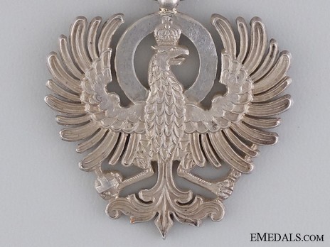 Royal House Order of Hohenzollern, Eagle Member Reverse