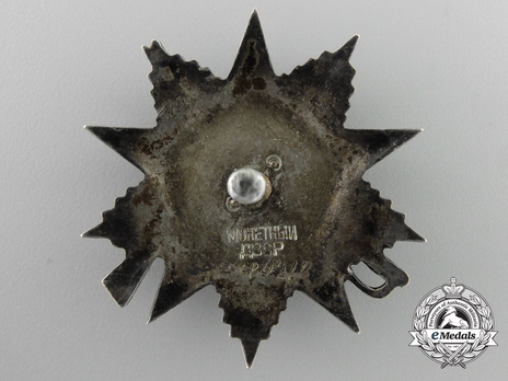 Order of Alexander Nevsky II Class Medal (Concave Reverse) Reverse