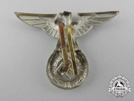 Allgemeine SS Metal Cap Eagle Type I Reverse