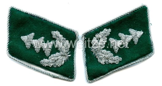 Luftwaffe Administrative Hauptmann Collar Tabs (Gehobener Dienst) Obverse