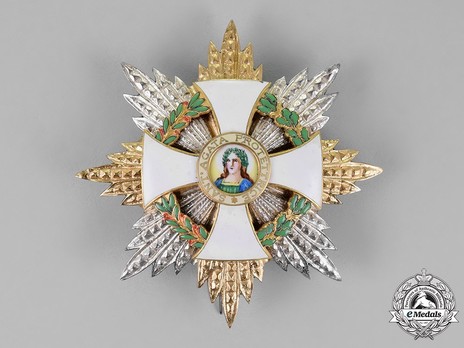 Order of Saint Agatha, Grand Cross Breast Star Obverse