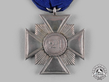 Long Service Cross for NCOs and EMs for 21 Years (1879-1886) Reverse