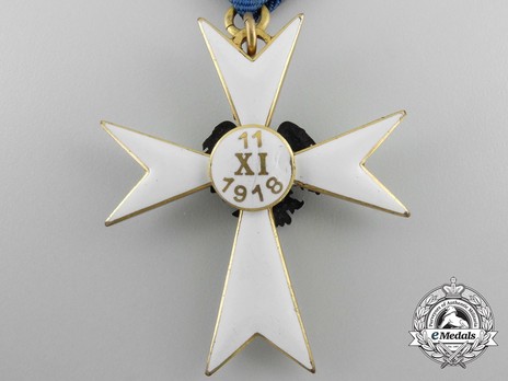 White Cross of the Estonian Defence League, III Class Reverse