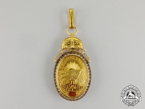 Order of Milos the Great, I Class (with diamonds) Reverse
