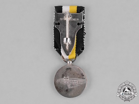 Miniature Long Service Medal Reverse