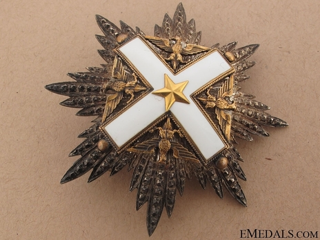 Order of Merit of the Italian Republic, Type I, Grand Cross Breast Star Obverse