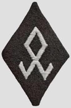 Allgemeine SS Race and Settlement Main Office Trade Insignia (Officer version) Obverse