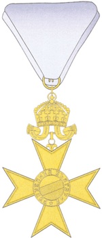 Order for Bravery, III Class Reverse
