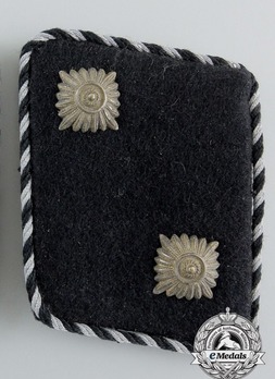 Allgemeine SS Oberscharführer Collar Tabs (1934-1940 version) Obverse