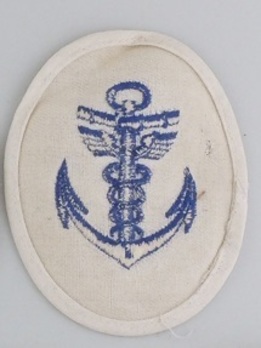 Kriegsmarine Maat Administrative Insignia (embroidered) Reverse
