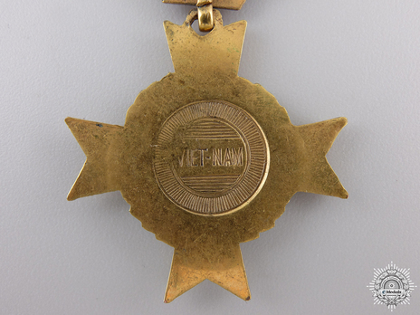 Meritorious Service Bronze Gilt Medal Reverse