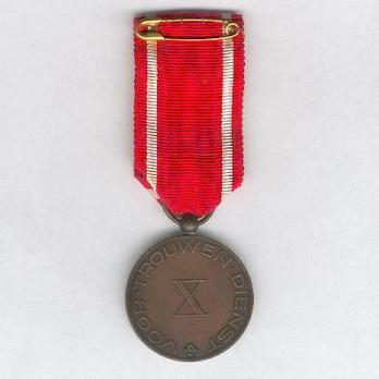 Red Cross Medal of Merit Reverse