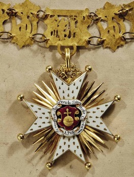 Order of St. Hubert, Collar Cross Reverse