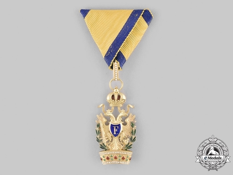 Order of the Iron Crown, Type III, Military Division, III Class (in Gold)