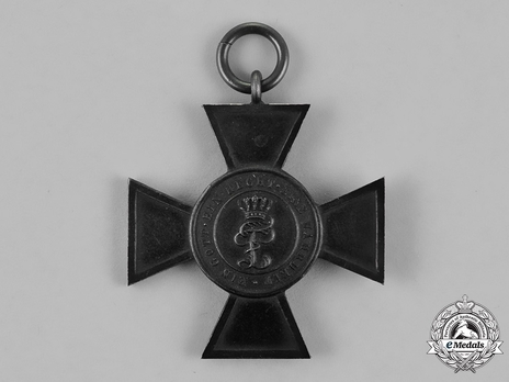 House Order of Duke Peter Friedrich Ludwig, Civil Division, III Class Honour Cross Reverse