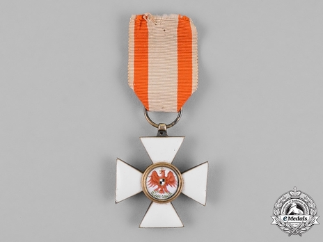 Order of the Red Eagle, Type V, Civil Division, III Class Cross (in silver gilt) Obverse