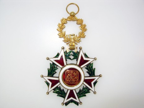 Order of the Brilliant Star of Zanzibar, Type VI, I Class Obverse