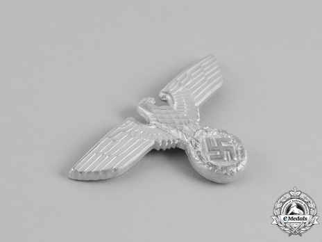 SA Cap Eagle Insignia M36 (silver version) Obverse