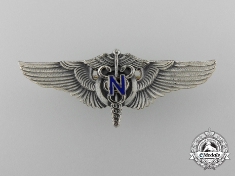 Wings (with sterling silver, by Vanguard, stamped "VANGUARD NY") Obverse