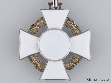 Military Merit Cross, Type II, Military Division, II Class Cross Reverse