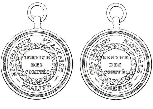 Copper Medal (Committee Attendant) Obverse and Reverse