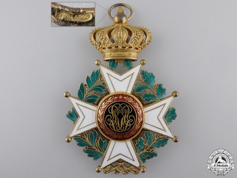 Grand Cross (Civil Division, 1951-) (by P. De Greef) Reverse