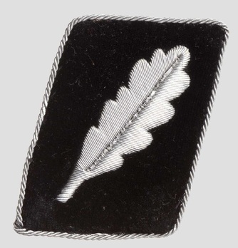 Waffen-SS Pre-1942 Standartenführer Collar Tabs Obverse