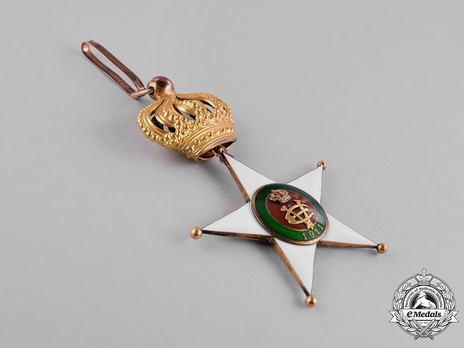 Order of the Colonial Star of Italy, Commander Cross Obverse