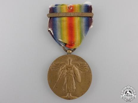 World War I Victory Medal (with Army "SIBERIA" clasp) Obverse