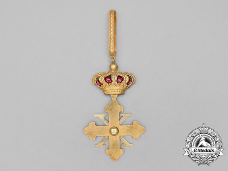 Constantinian Order of St. George, Knight Commander (Jure Sanguinis) Reverse